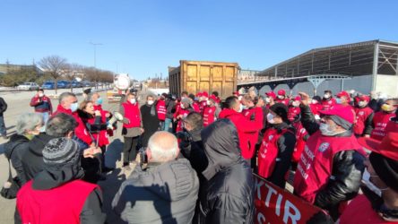 Ekmekçioğlu Metal işçileri direnişin 43'üncü gününde Ankara'ya gidiyor