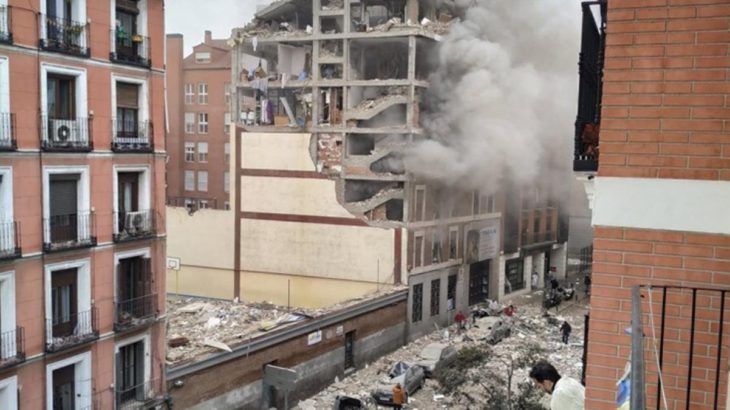 Madrid'de şiddetli patlama: En az 2 ölü, çok sayıda yaralı