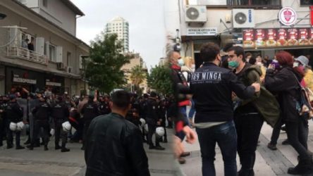 İzmir’de Boğaziçi eylemi: 15 gözaltı