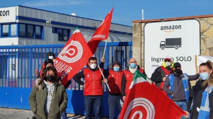 İtalya'da Amazon işçilerinden grev