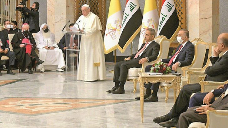 Papa Irak'ta: Kardeşliğimizi güçlendirmeliyiz