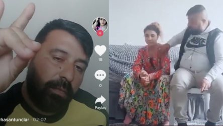 Canlı yayında kızını taciz eden şahıs gözaltına alındı