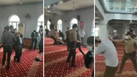 VİDEO |'İtikaf' açıklamasının ardından Furkan Vakfı üyelerine camii içerisinde müdahale edildi