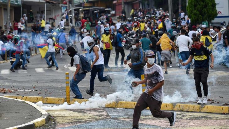 Kolombiya'daki hükümet karşıtı eylemlerde ölenlerin sayısı 42'ye yükseldi