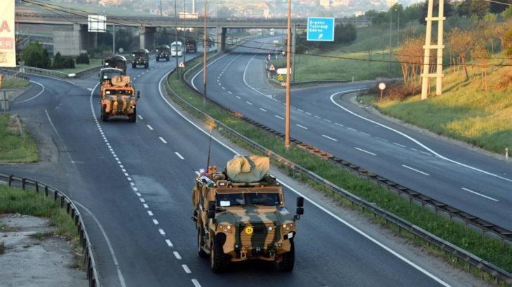 NATO tatbikatına katılacak olan birlikler yola çıktı