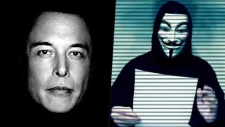 Anonymous, kripto para piyasasını manipüle eden Elon Musk'ı hedef aldı