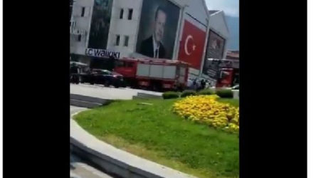 AKP İl Başkanlığı binasında intihar girişimi