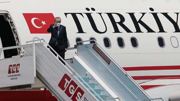 Erdoğan'la birlikte Kıbrıs'a giden siyasiler