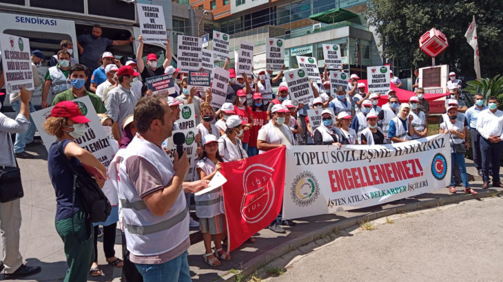 Bel Karper işçilerinden Fransız tekeline uyarı: Atılan işçiler geri alınsın, TİS imzalansın