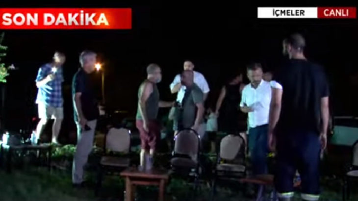 HalkTV canlı yayını basıldı