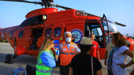 Muğla Büyükşehir Belediyesi'ne 5 ton su kapasiteli helikopter tahsisi