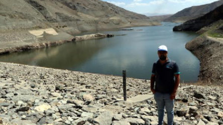 Zeyrek Barajı'nda kuraklık alarmı