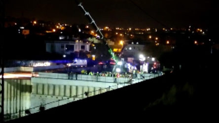 İstanbul'da metro inşaatında halat koptu: Yaralı işçiler var