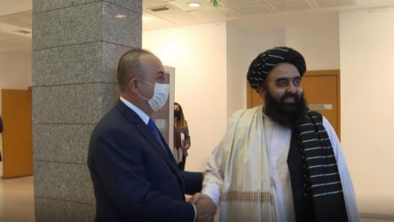 Taliban heyeti ile Dışişleri Bakanı Mevlüt Çavuşoğlu görüşmesi ardından açıklama