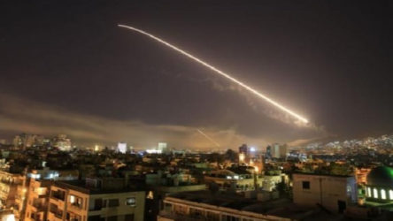 Suriye, İsrail tarafından atılan füzeleri imha etti