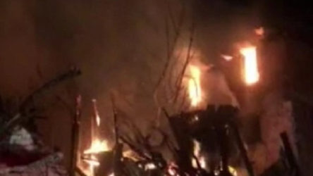 Ankara'da doğalgaz patlaması ve yangın