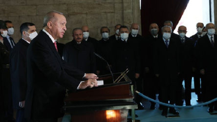 Erdoğan'dan 10 Kasım mesajı: Gazi'nin mirasına sahip çıkan varsa o da biziz