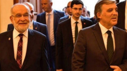 Temel Karamollaoğlu ve Abdullah Gül 1.5 saat ikili görüşme gerçekleştirdi