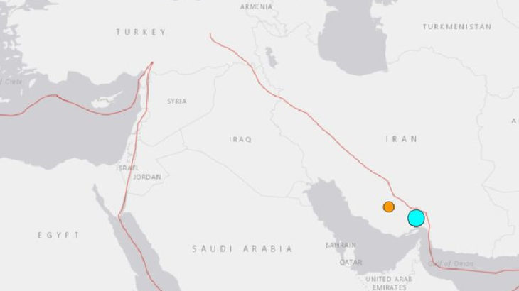 İran'ın güneyinde 6,5 büyüklüğünde deprem