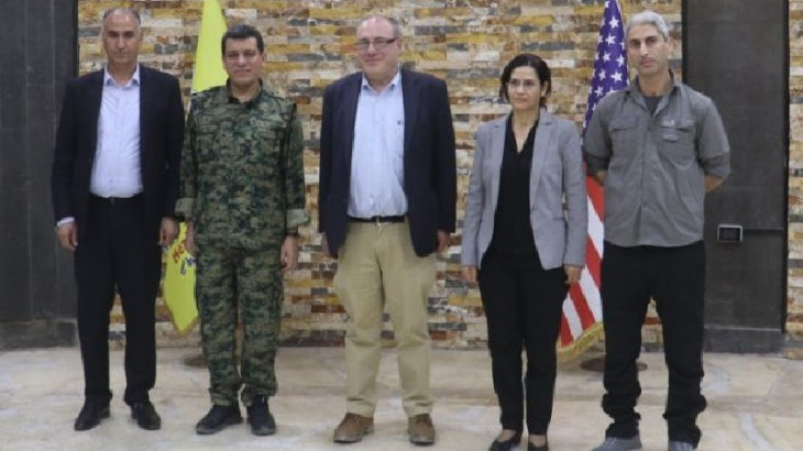 ABD heyetinden Rojava'ya ziyaret