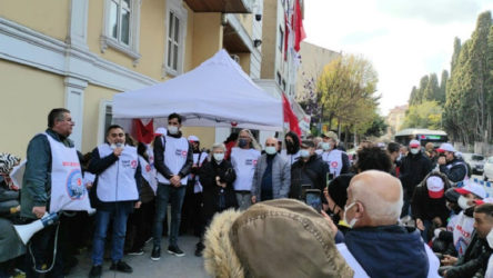 Sınıf Tavrı'ndan grevdeki Bakırköy Belediyesi işçileriyle dayanışma