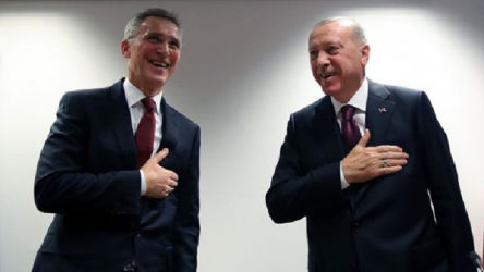 Erdoğan, NATO Genel Sekreteri Stoltenberg'le görüştü
