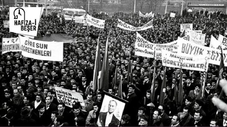 Hafıza-i Beşer | 15 Şubat 1969 - Ankara'da, Büyük Eğitim Yürüyüşü düzenlendi