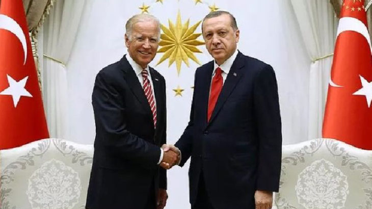 Erdoğan ile ABD Başkanı Biden görüştü