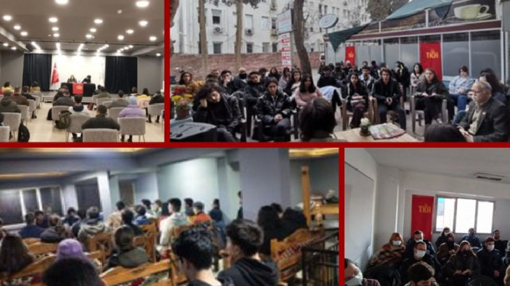 İzmir'in dört yanında 'Komünistlere güç ver' toplantıları