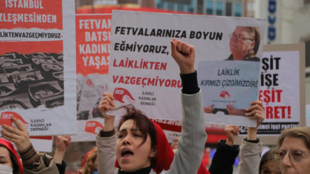 Ankara'da 8 Mart eylemi: Eşitlik ve özgürlük için buradayız!