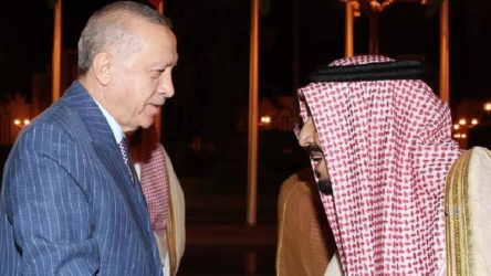 Erdoğan Suudi Arabistan'da