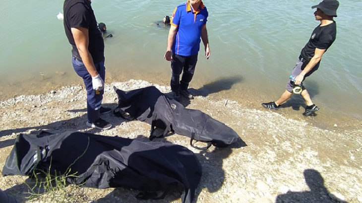Afgan işçiler baraj gölünde boğuldu