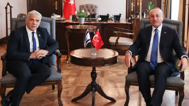 İsrail Dışişleri Bakanı Yair Lapid Ankara'da