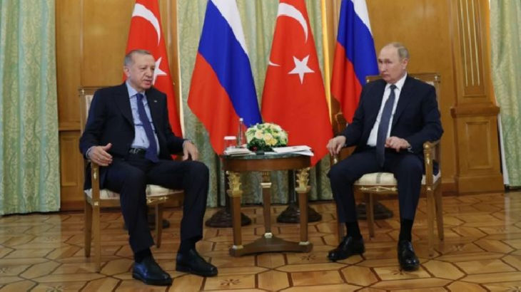 Erdoğan ve Putin'den Suriye açıklaması