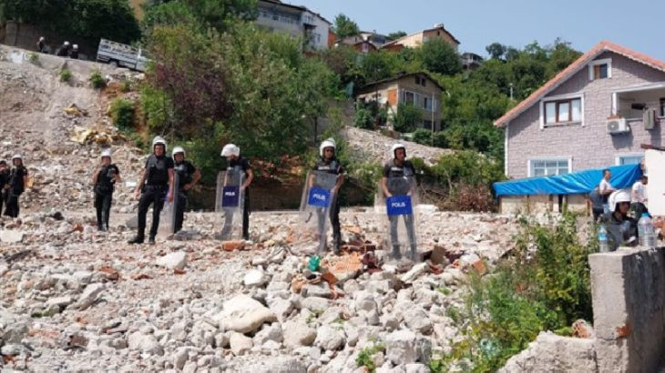 Beykoz Tokatköy'de kentsel dönüşüm zorbalığı: Mahallede yıkım başladı