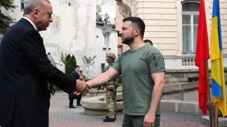 Erdoğan, Lviv’de Zelenski ile bir araya geldi
