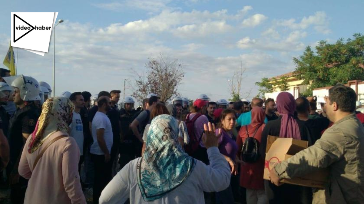 VİDEO | Direnişteki ETF işçilerine polis müdahalesi