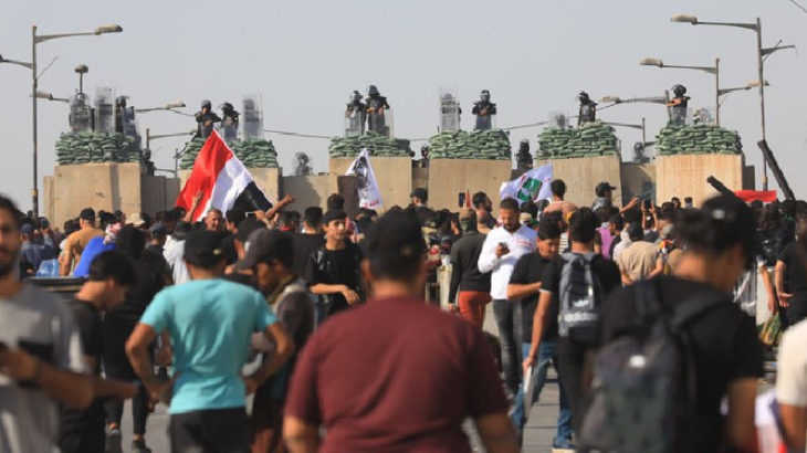 Bağdat'ta hareketlilik: Yeşil Bölge'ye giden yollar trafiğe kapatıldı