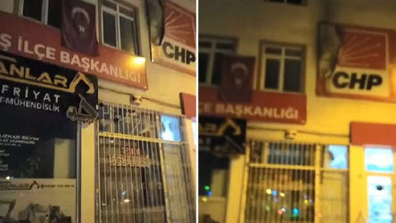 Çankırı'da CHP İlçe Başkanlığı binasına saldırı