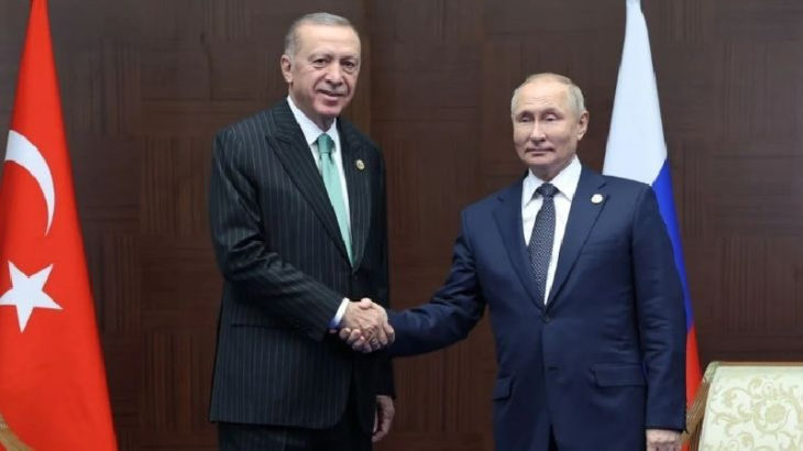 Erdoğan ile Putin arasındaki görüşme sona erdi