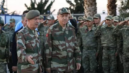 Erdoğan 'tankımızla askerimizle' dedi, Dışişleri 'tampon bölge' paylaşımı yaptı