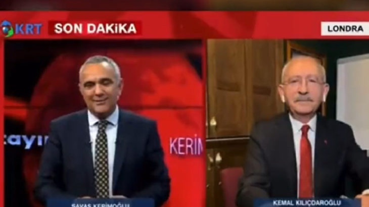 Kılıçdaroğlu '8 saat' sorusu üzerine yayını bitirdi