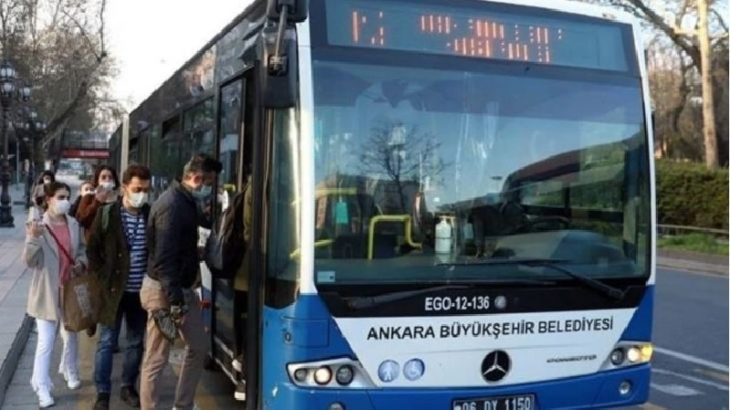 Ankara'da toplu ulaşıma zam