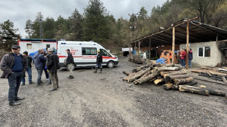 Bolu'da maden ocağında göçük: 7 işçi yaralandı