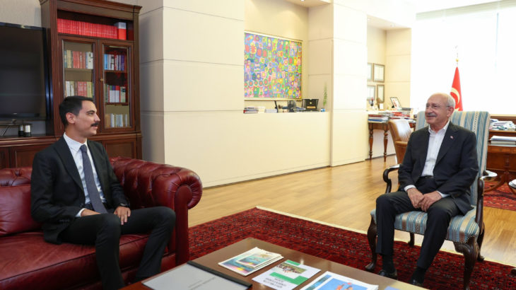 Muhsin Yazıcıoğlu'nun oğlundan Kemal Kılıçdaroğlu'na ziyaret