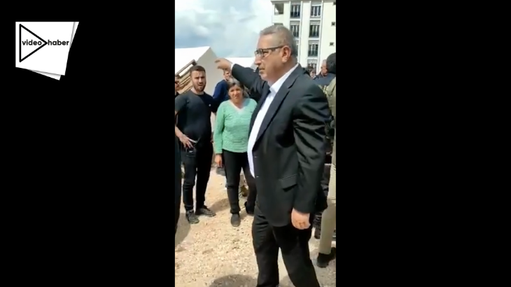 VİDEO | Depremzedelerden Pazarcık Belediye Başkanı İbrahim Yılmazcan'a tepki