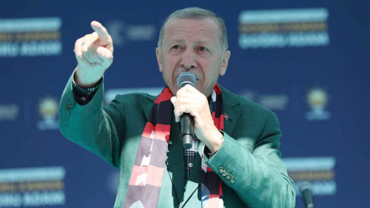 Erdoğan'a göre ülke tarihinin huzurlu dönemi yaşanıyor