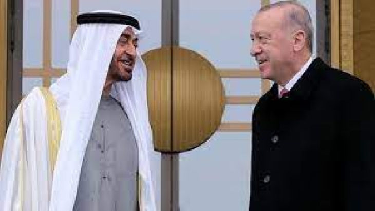 Erdoğan, BAE Devlet Başkanı ile görüştü