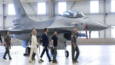 Danimarka, Ukraynalı pilotlara F-16 eğitimi vermeye başladı