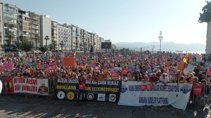 İzmir'de ÇEDES projesine karşı miting